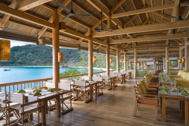 Six Senses Ninh van Bay Dining by the Bay Restaurant