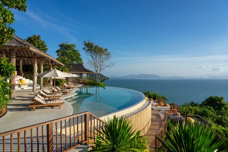 Six Senses Yao Noi Hilltop Pool und Lounge