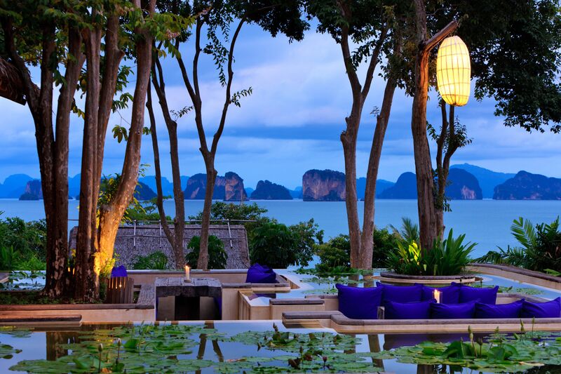 Six Senses Yao Noi The Den Restaurant am Abend