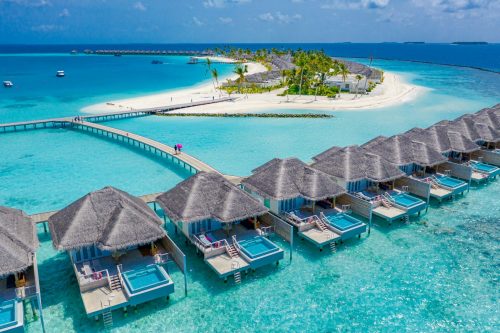 Aerial,View,Of,Maldives,Island,,Luxury,Water,Villas,Resort,And shutterstock 1902416098 1 scaled 500x0 c default