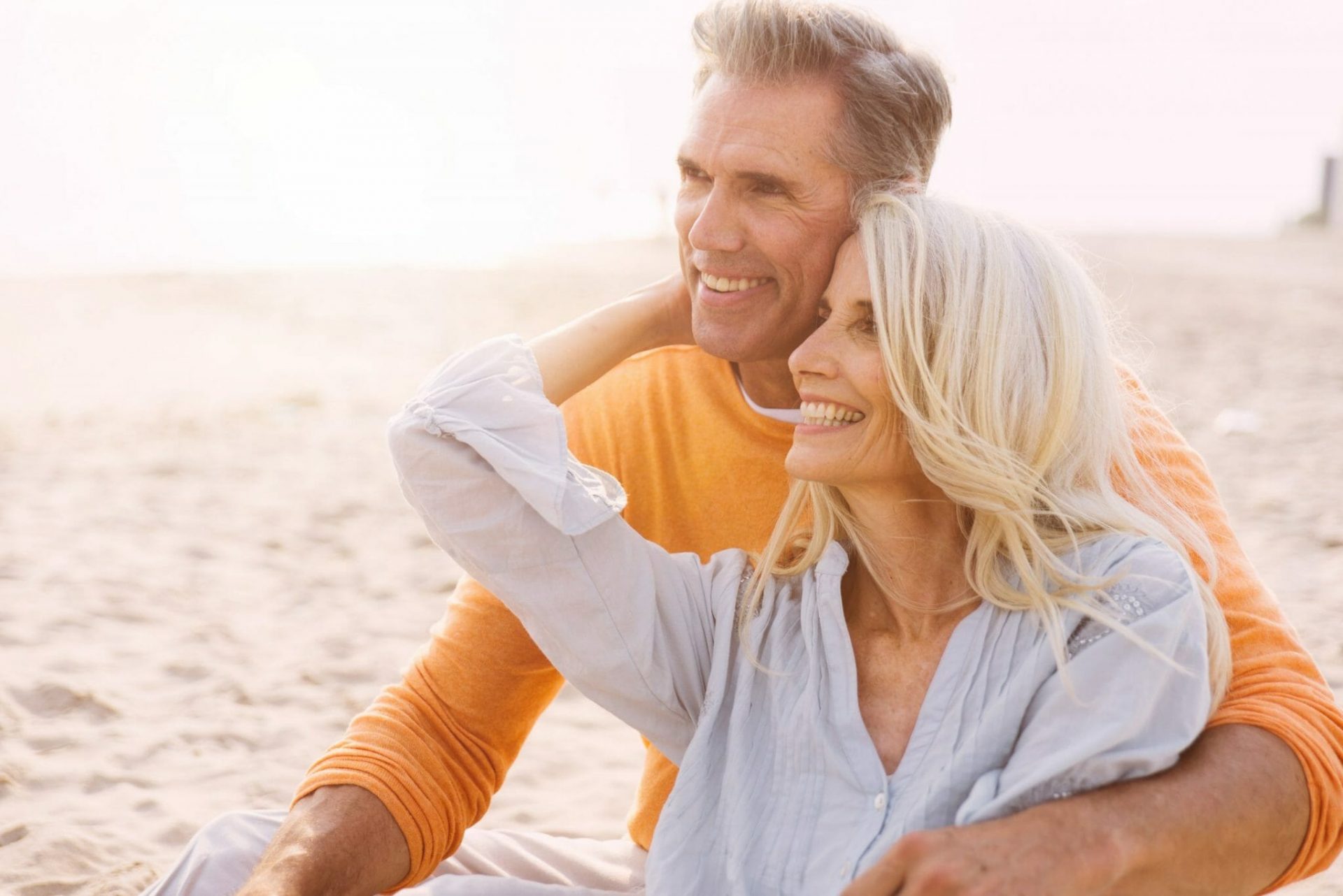 Happy,Senior,Couple,Spending,Time,At,The,Beach.,Concepts,About